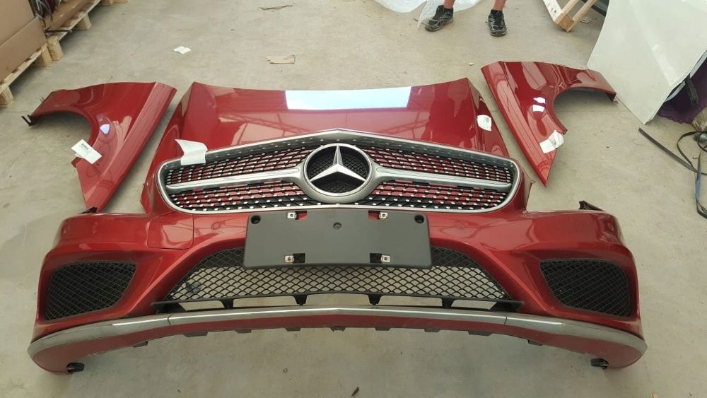 Mercedes Cls W218 bara fata amg facelift led crom grila scheleti