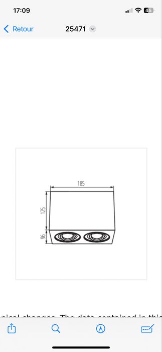 Plafoniere, dublu spot Kanlux negru mat