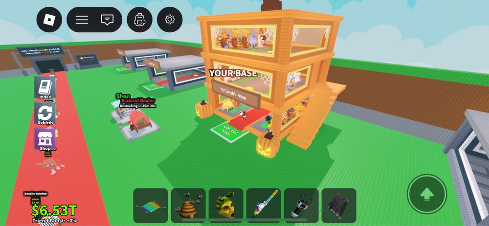 Аккаунт Steal A Brainrot Укради Брайнрот Укради Мозгов