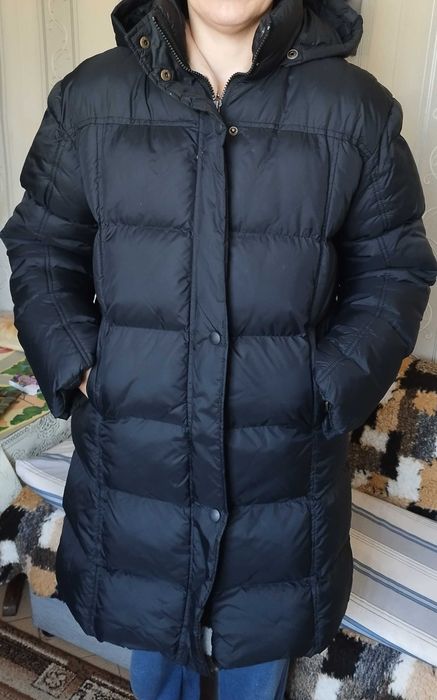 Зимно яке с сваляща се качулка