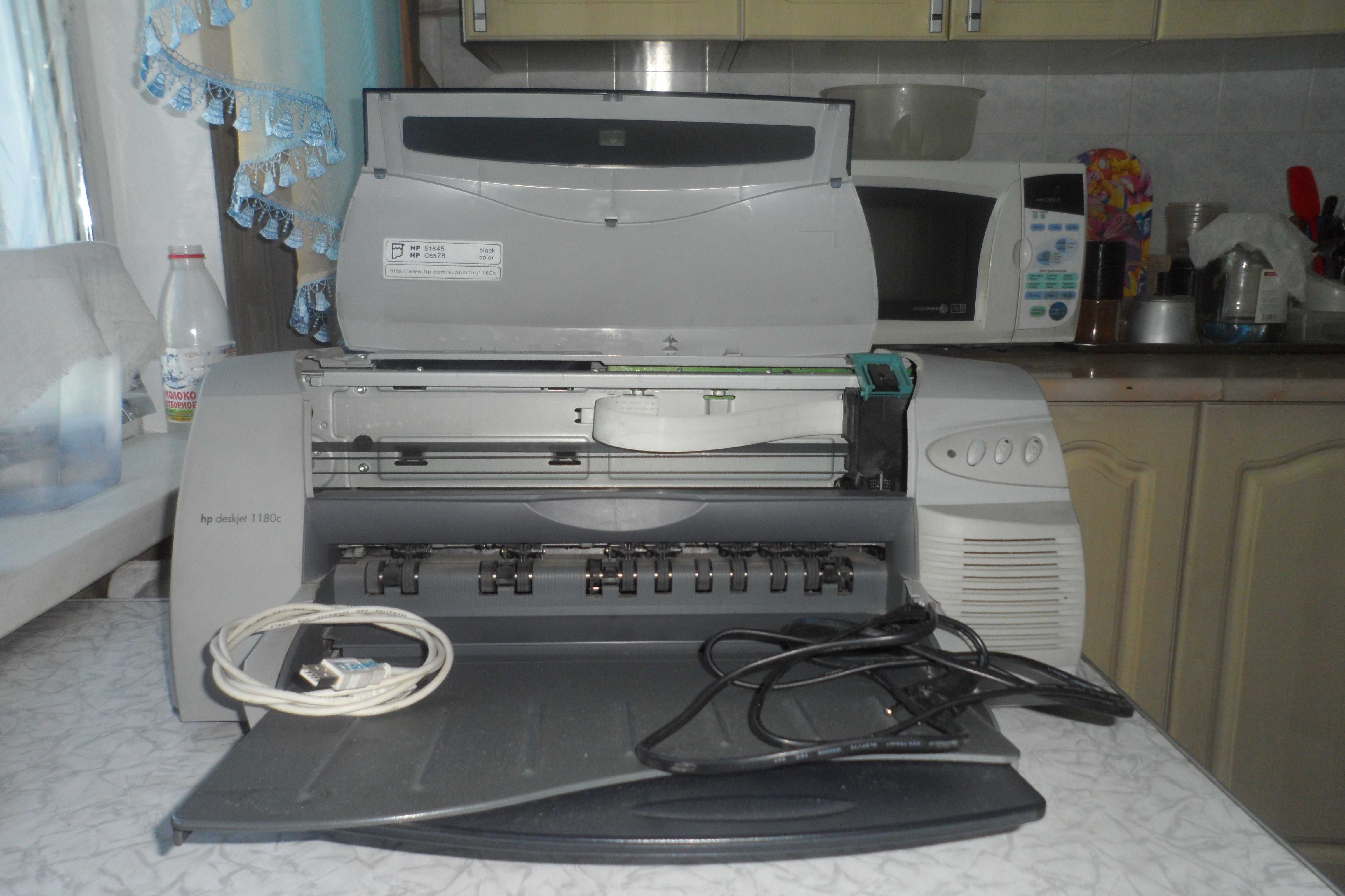 Цветной принтер HP DeskJet 1180C формата А3
