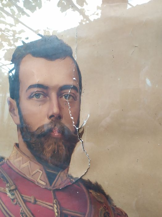 Голяма стара руска литография