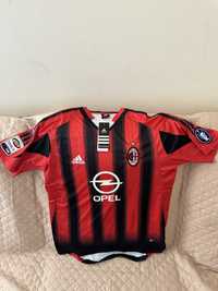 Vand tricou AC Milan, NOU, marime L, cu eticheta