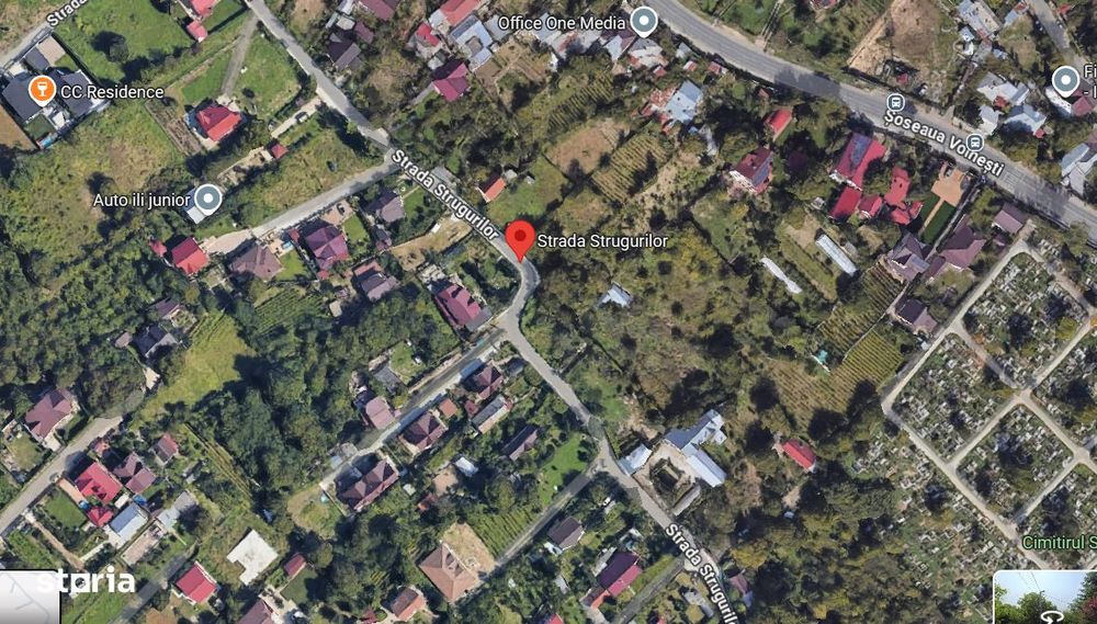 Casa demolabila Str.Strugurilor Iasi,teren 400 mp