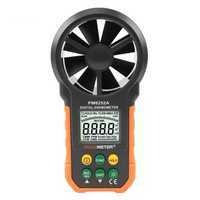 Професионален анемометър за измерване скорост, обем, влажност и темп.