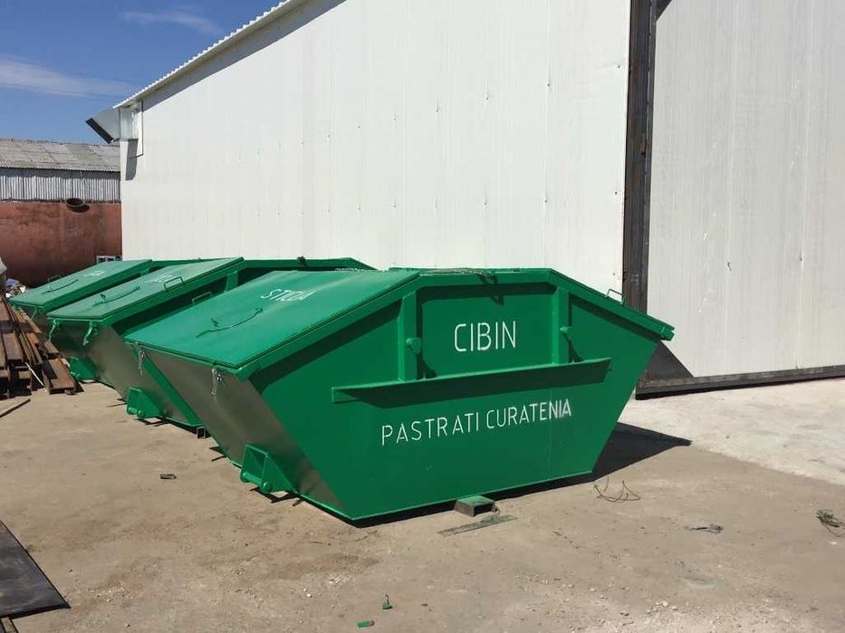 Container skip 5.5 mc–tabla podea 4 mm, pereti 3 mm Direct Producator