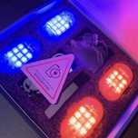 Set 4 LED-uri RGB Wireless cu Magnet – Lumină Puternică & Fără Fire!