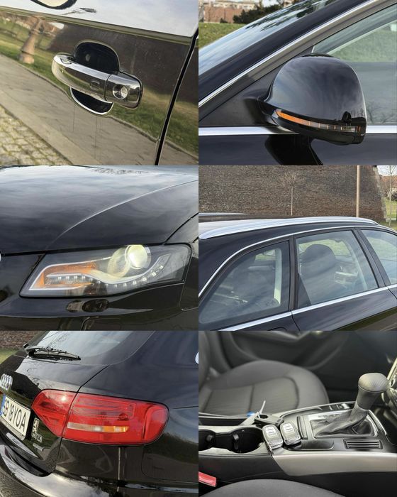 Audi A4 B8-2.0 Diesel 140 Cai 8+1 Automat An 2009 Led Stare Excelentă