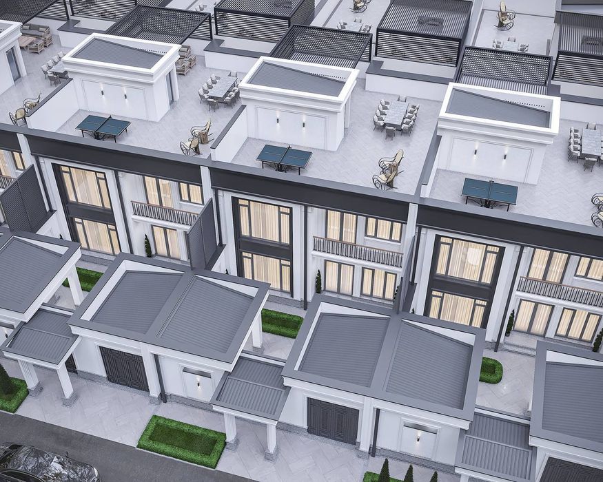 Продается 10 коттеджей 2,4 сотки Дурмень, санииф, кибрай, ттз