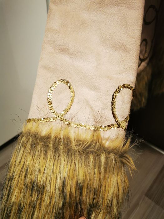 Cojocel catifelat cu blana sintetica mărimea 36/38