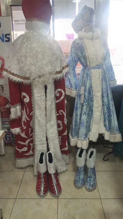 Qorbobo va Qorqiz kiyimlari Prokat va Sotiladi | Костюм Дед Мороза