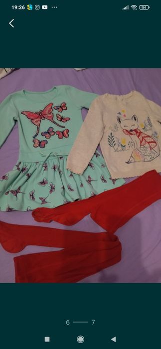 Одежда на девочку 5 - 6 лет