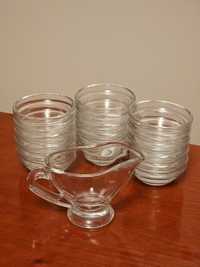 Стеклянные чашки для соуса 15 шт +1 шт