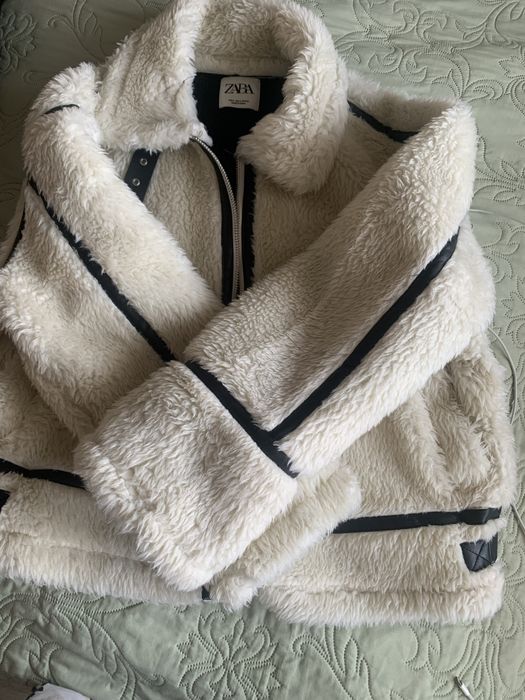Дубленка боенда Zara. Стандартный размер