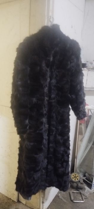 Дамско палто от естествена кожа