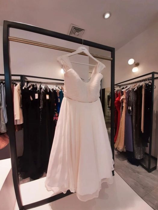 Rochie cununie Matasa 100%,făcută pe comanda unicat,Boudoir Designers