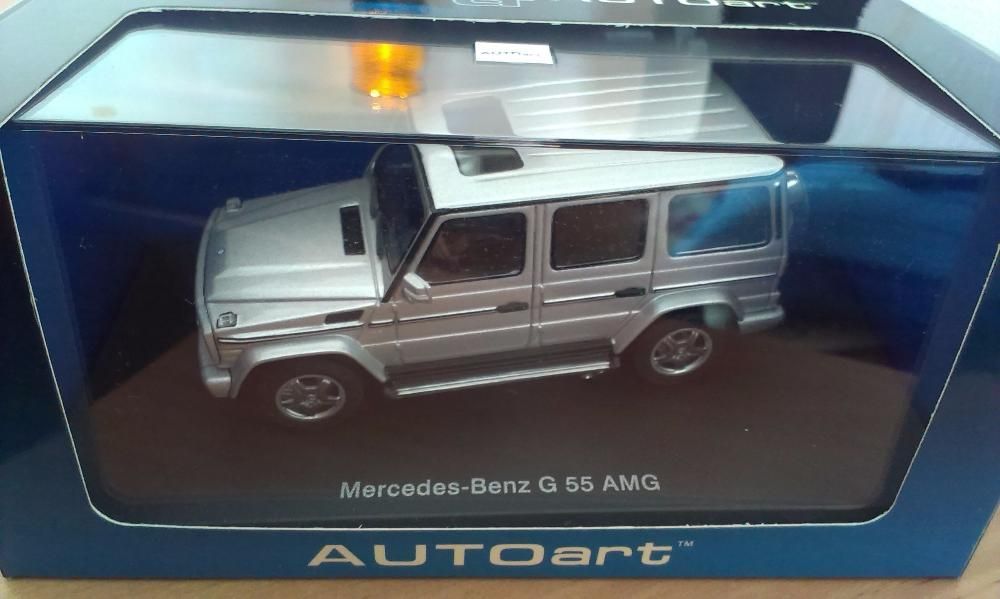 Autoart 1:43 silver- Mercedes G55 AMG