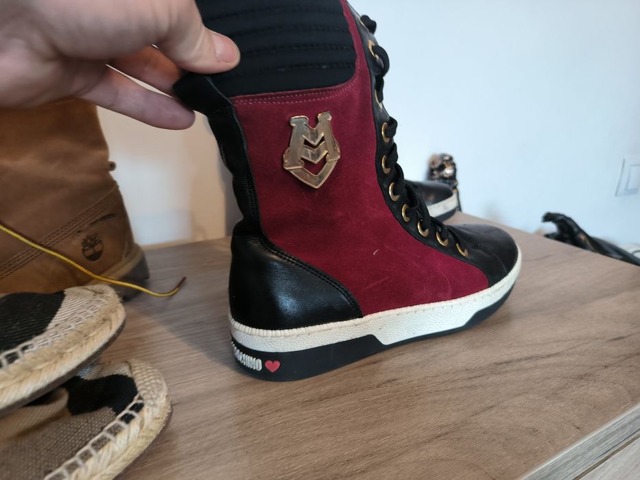 Burberry espadrile /Ghete Moschino Timberland