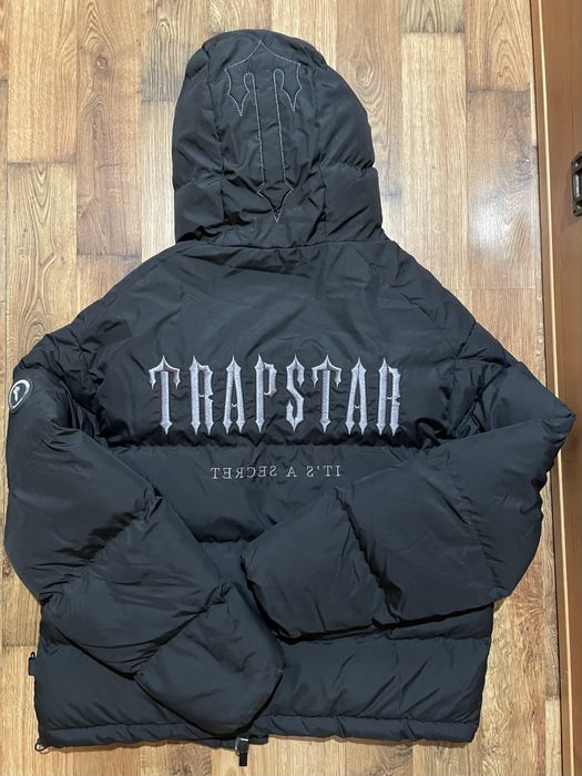 Trapstar 2.0 hooded decoded black
