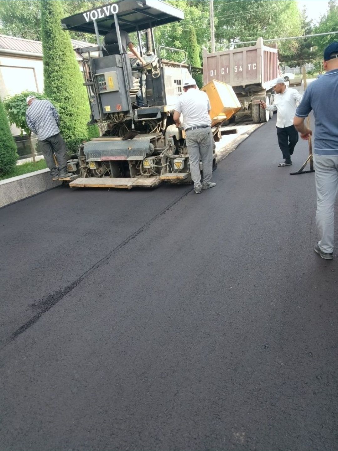 asfalt yotqizish xizmati