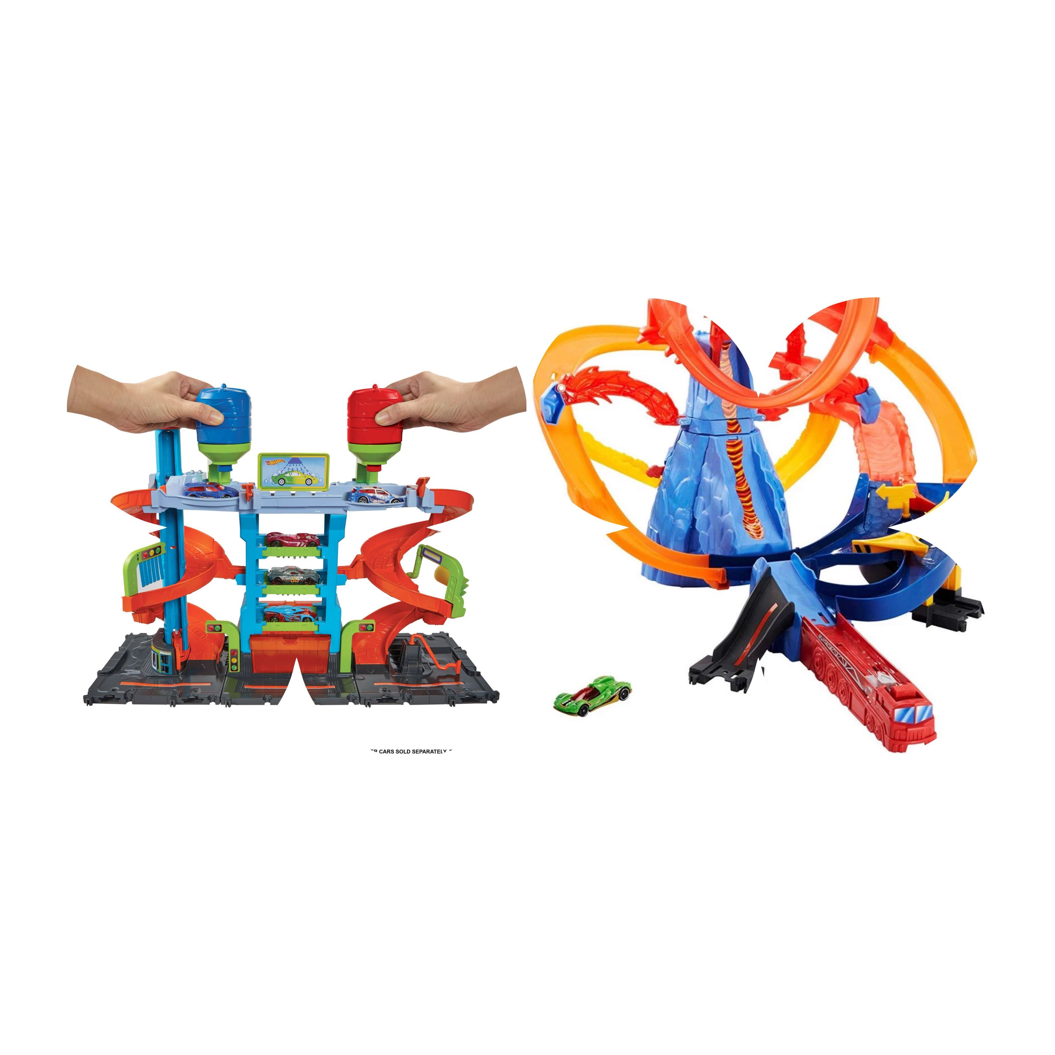 10 писти Hot Wheels + подарък