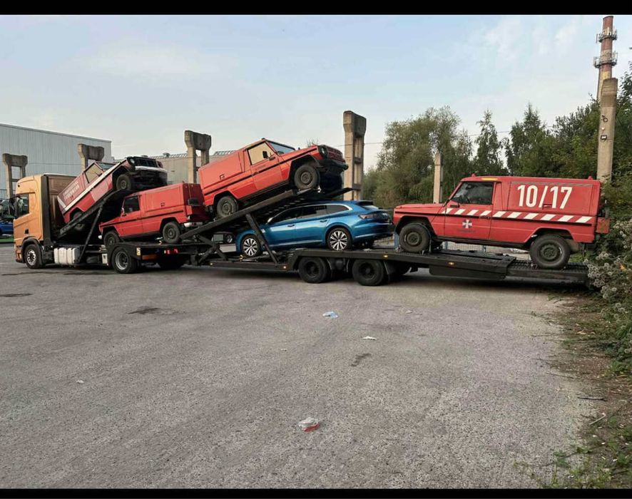 Ansamblu Transport Auto Scania 2017