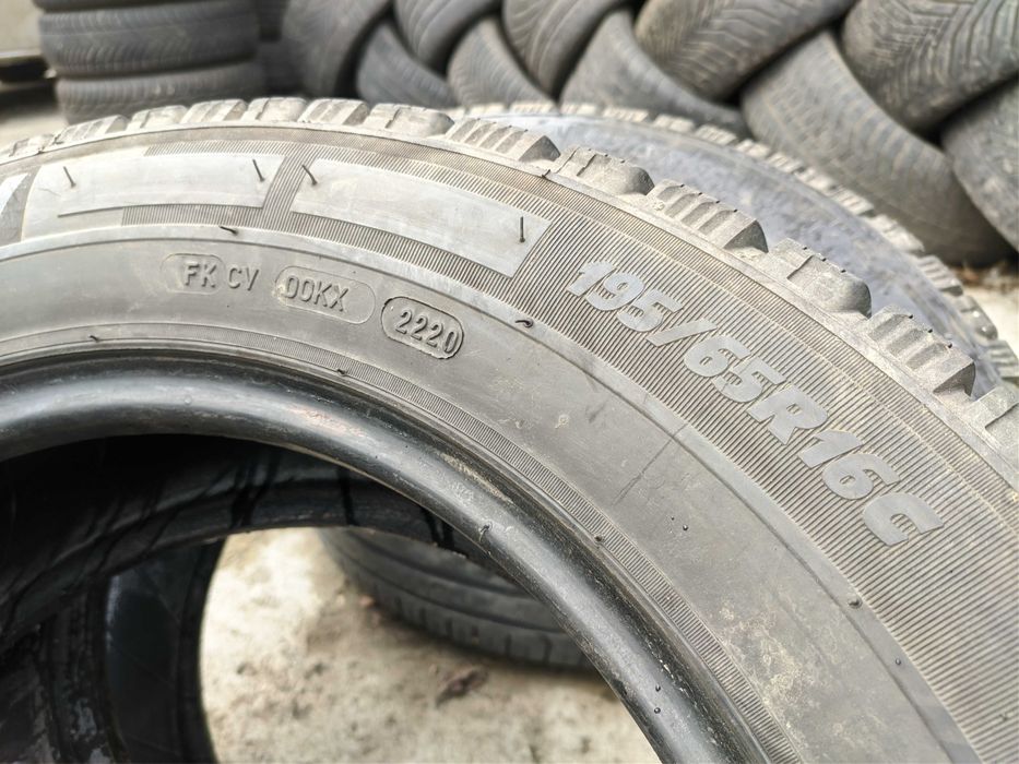 2бр Зимни гуми за БУС 195 65 16 С - Michelin