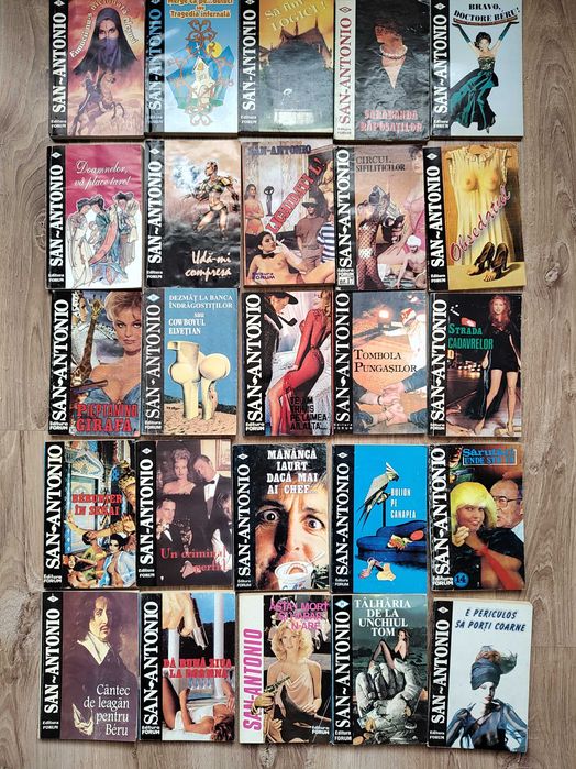 colectia San Antonio, complet, 79 titluri (+bonus)- tot ce s-a tradus