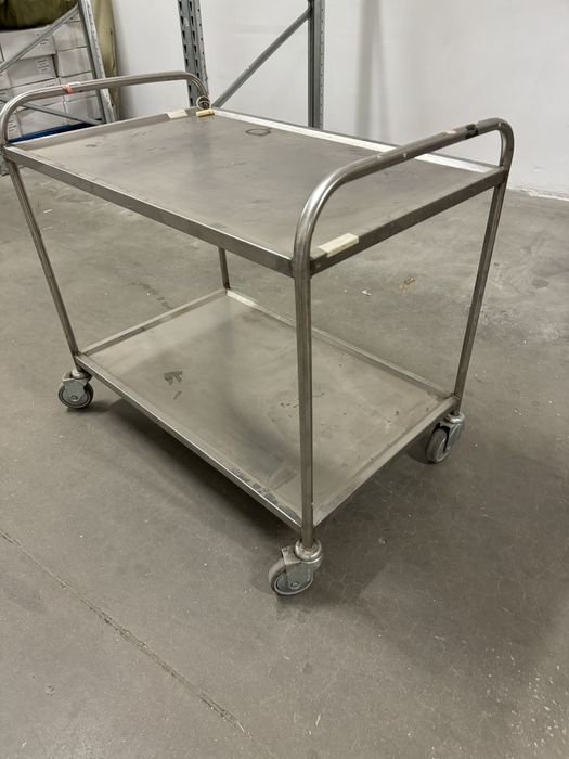 Количка с колелца от неръждавейка 90/60