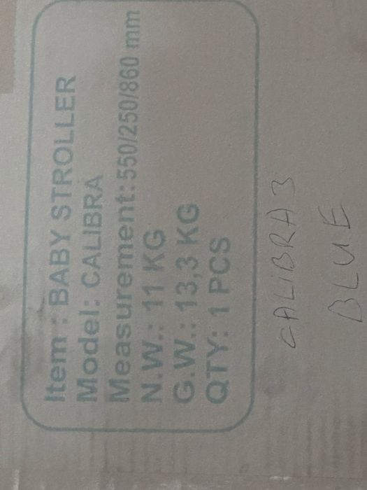 Комбинирана бебешка количка Calibra 3