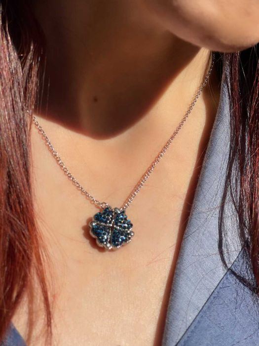 Стилно колие детелина/Колие детелина/Елегантно колие/елегантно колие