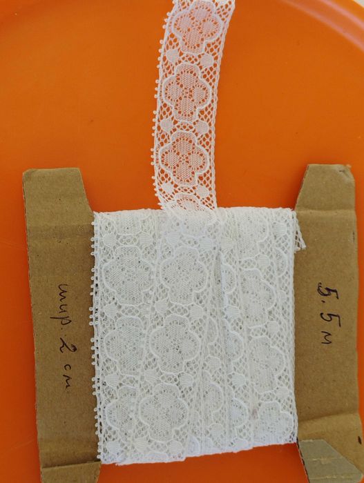 Памучни дантели по 1 лв за 1 метър