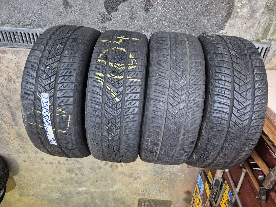Vând cauciucuri 235/55/19 M+S set complet imp Germania  //Pirelli//