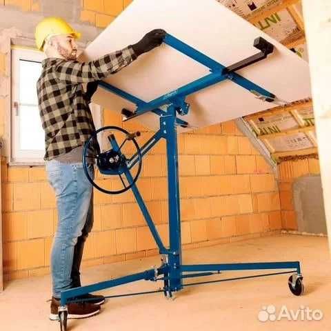 АРЕНДА (ИЖАРА) подъёмника гипсокартона и других материалов (держатель)