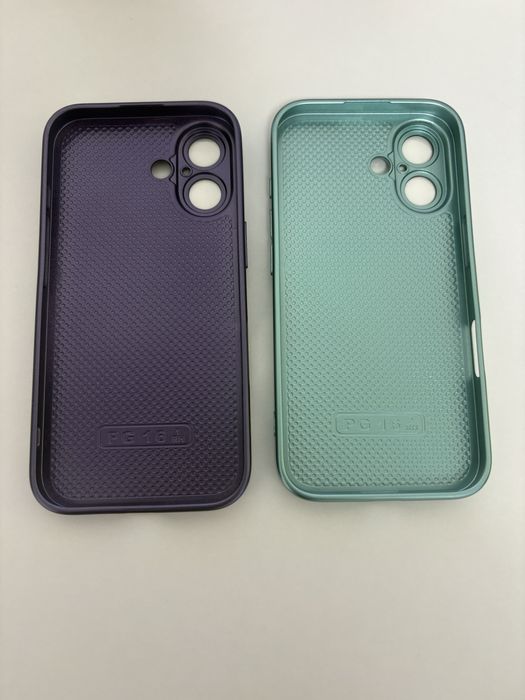 Husa / Carcasa iPhone 16 Aspect metalic