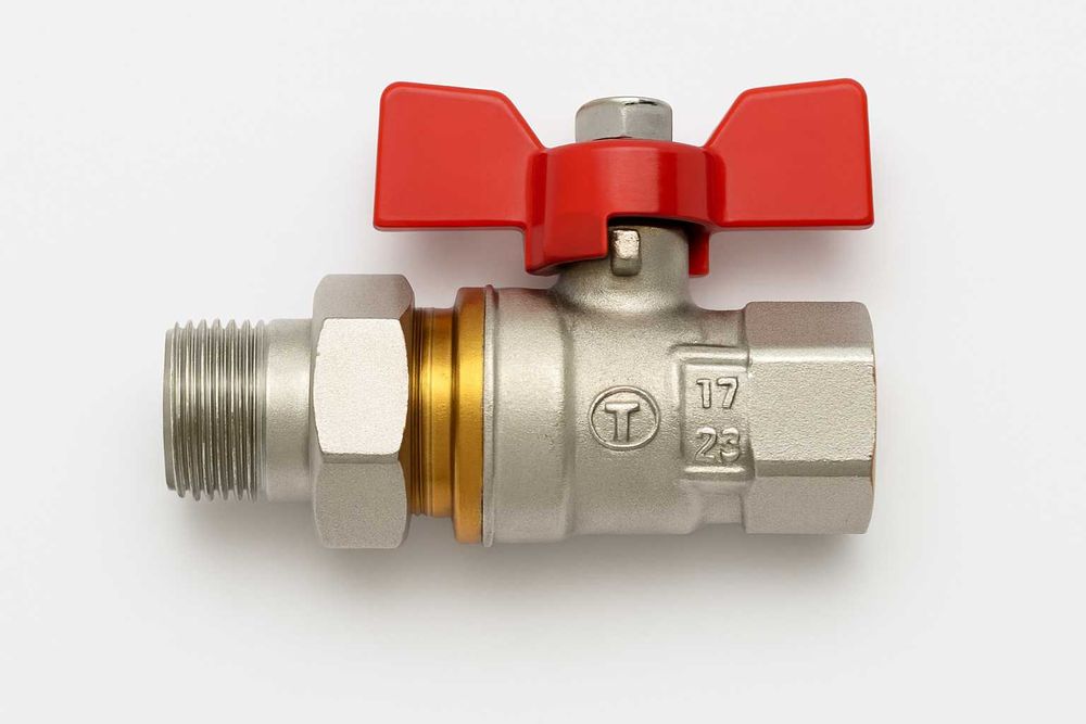 Robinet 1/2 cu olandez – robinet bilă calorifer/centrală – NOI