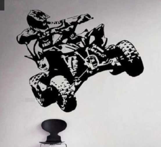 Sticker ATV Quad /Autocolant de Vinil de Exterior/Interior