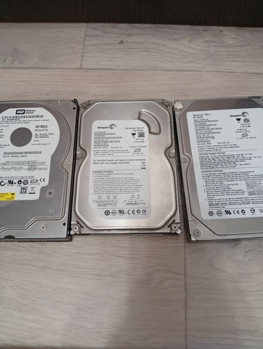 Продам 3 жестких диска рабочие