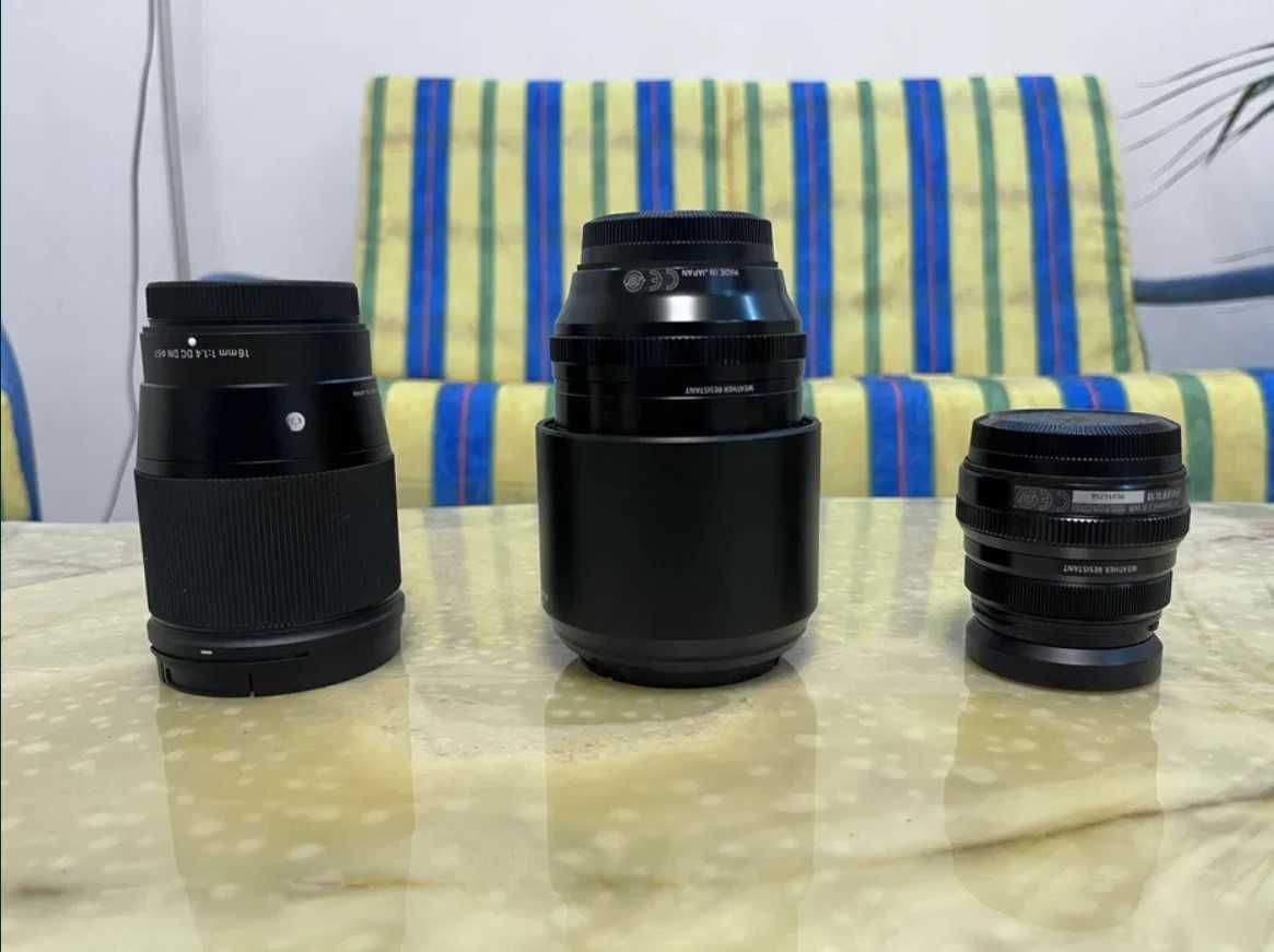 Obiective Fujifilm XF 90MM , 16MM , 35MM , 16-80MM - Stare Impecabilă