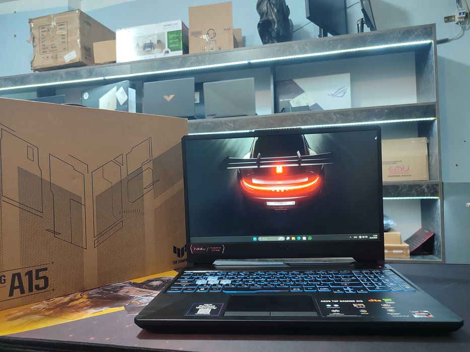 Мощный игравой ноутбук ASUS TUF Gaming A15  Ryzen 7-743HS(i7-13avlod)
