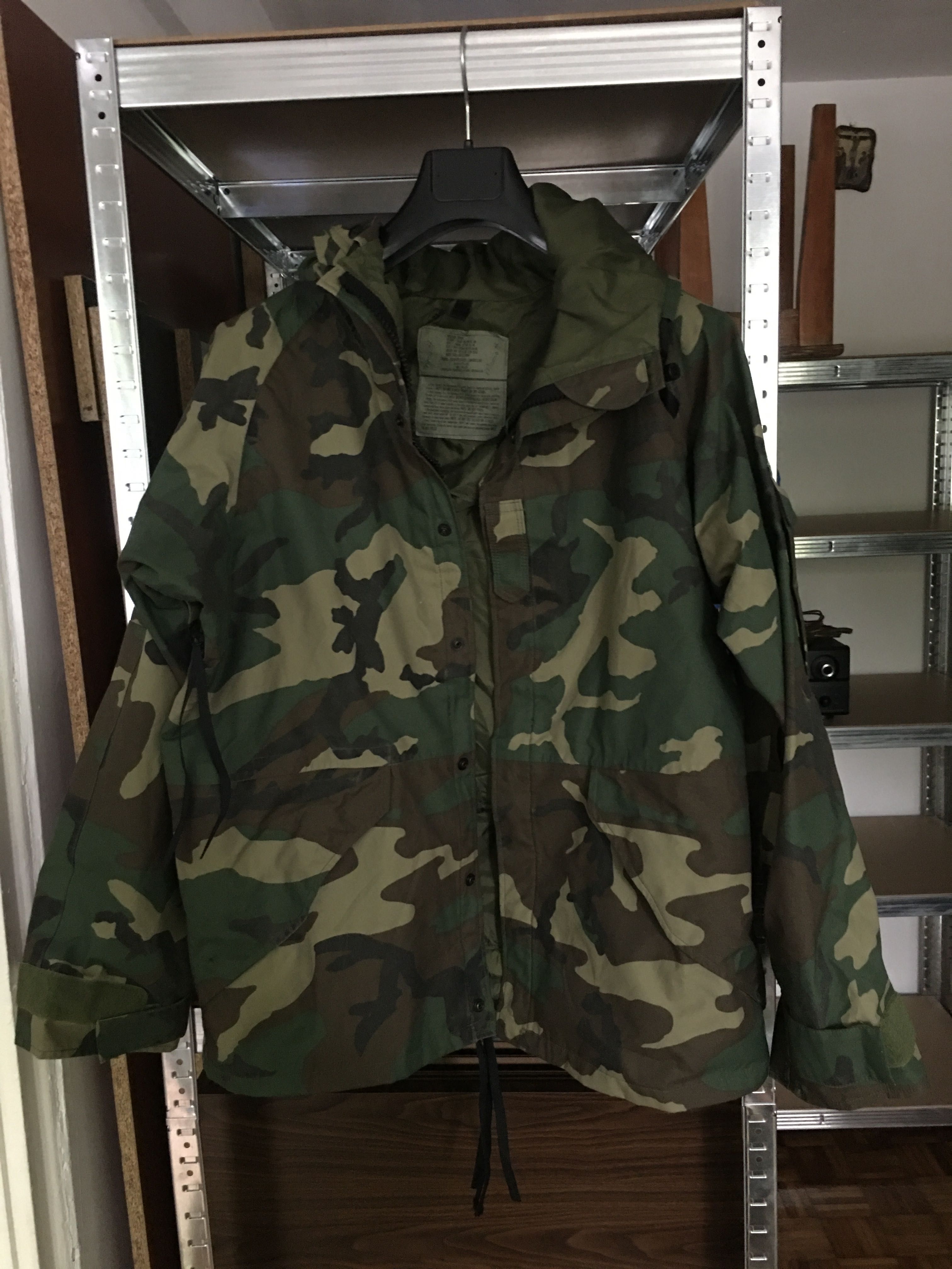 Parka geaca camuflaj gore-tex ca noua army pădure