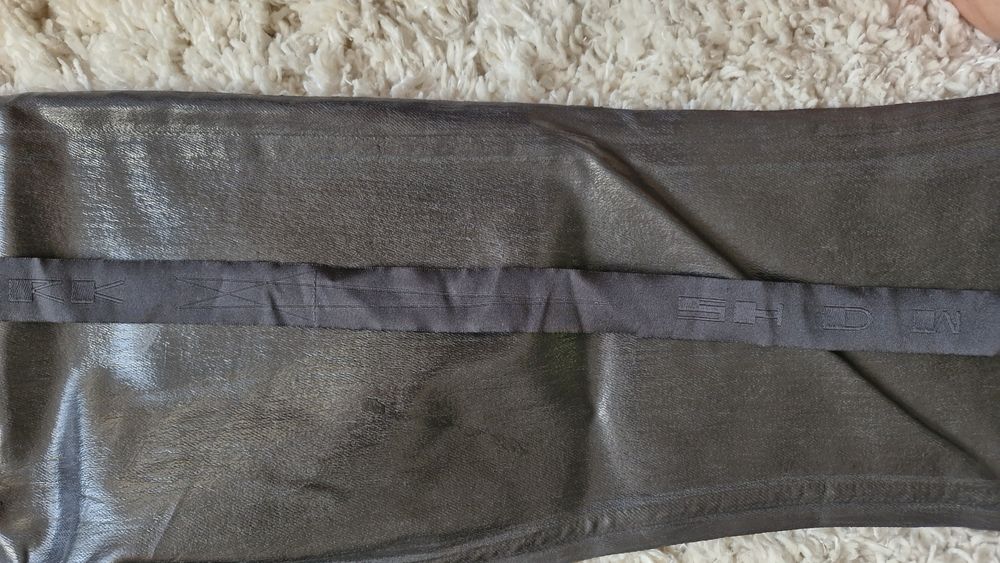 Rick Owens type black waxed jeans bolanbanana bootcut