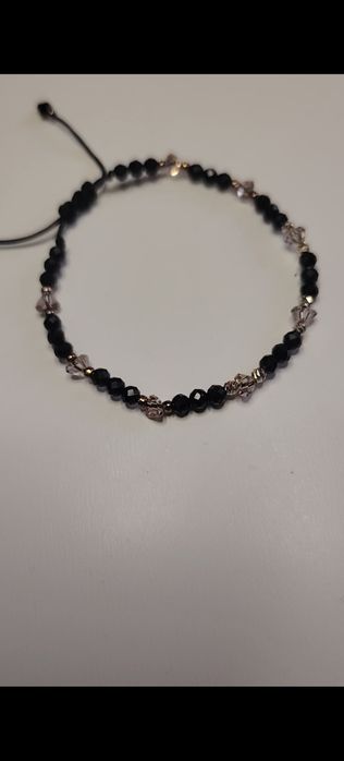 Bratara dama cu  biluțe aur de 14 k