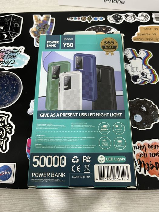 Powerbank 50000 mAh Новый/Yangi