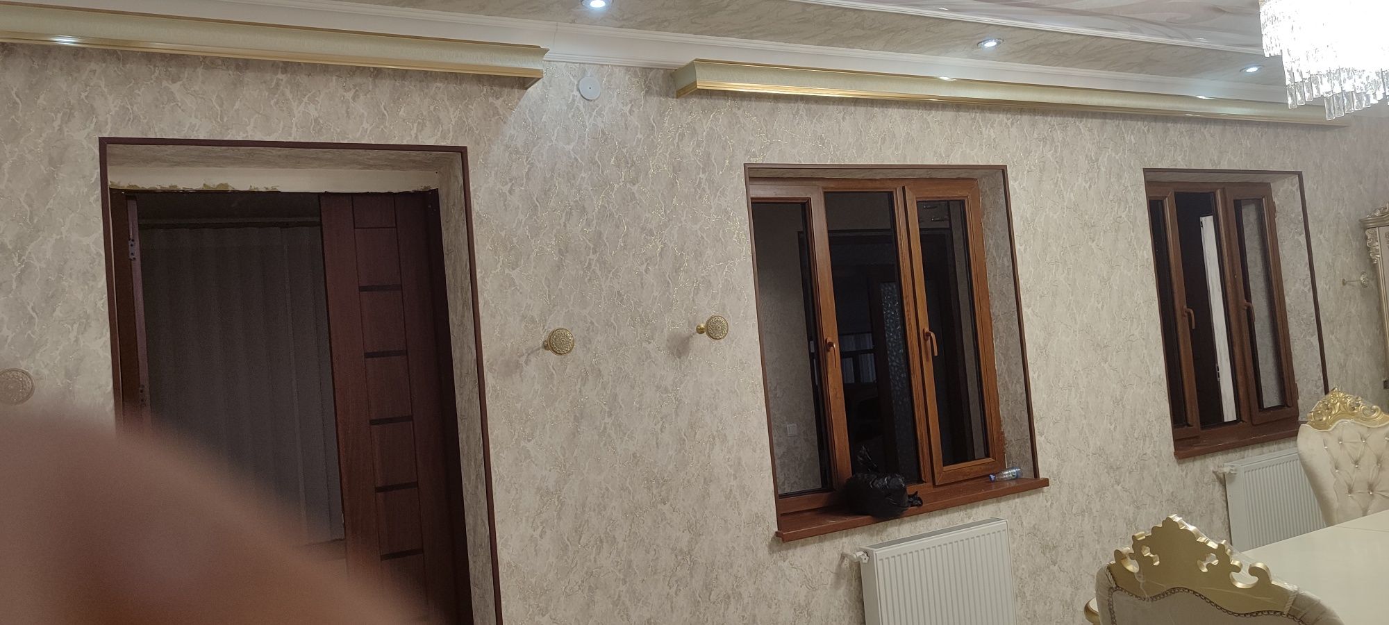 Karniz ornatmiz установка карнизов