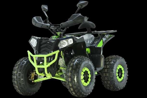 ATV 125cc Automat Hunter 2023 Sasiu Ranforsat, LED, Roti pe 8 Garantie