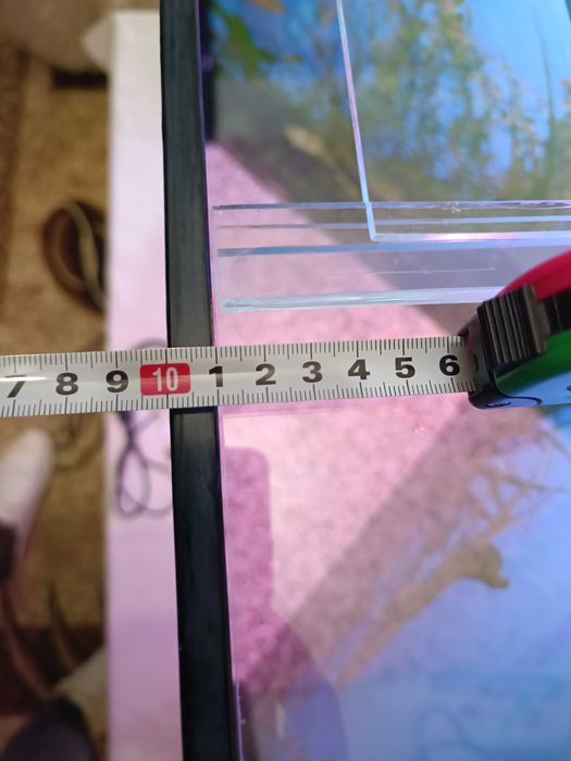 Аквариум за рибки ъглов