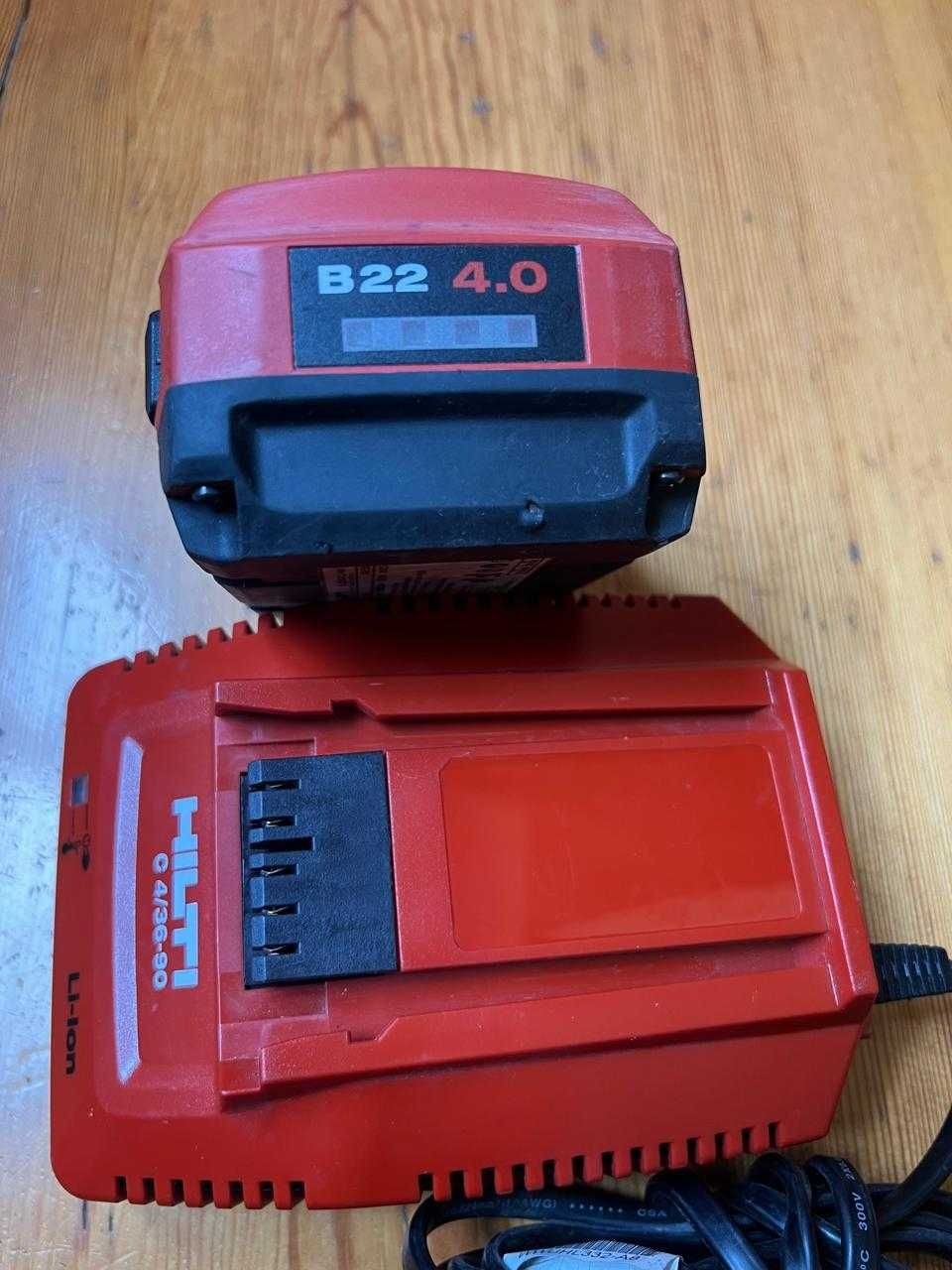 Hilti C 4/36-90 зарядка и аккумулятор