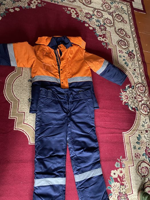 Двойка куртка с брюками / ватные штаны