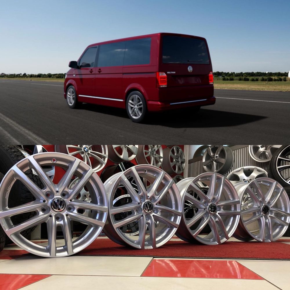 17 цола 5х120 VW T5 T6 Transporter Mulltivan Caravele с Гуми 225/60/17